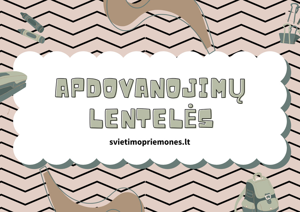 Apdovanojimų lentelės