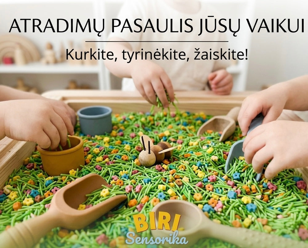 Biri sensorika "pavasaris - vasara"