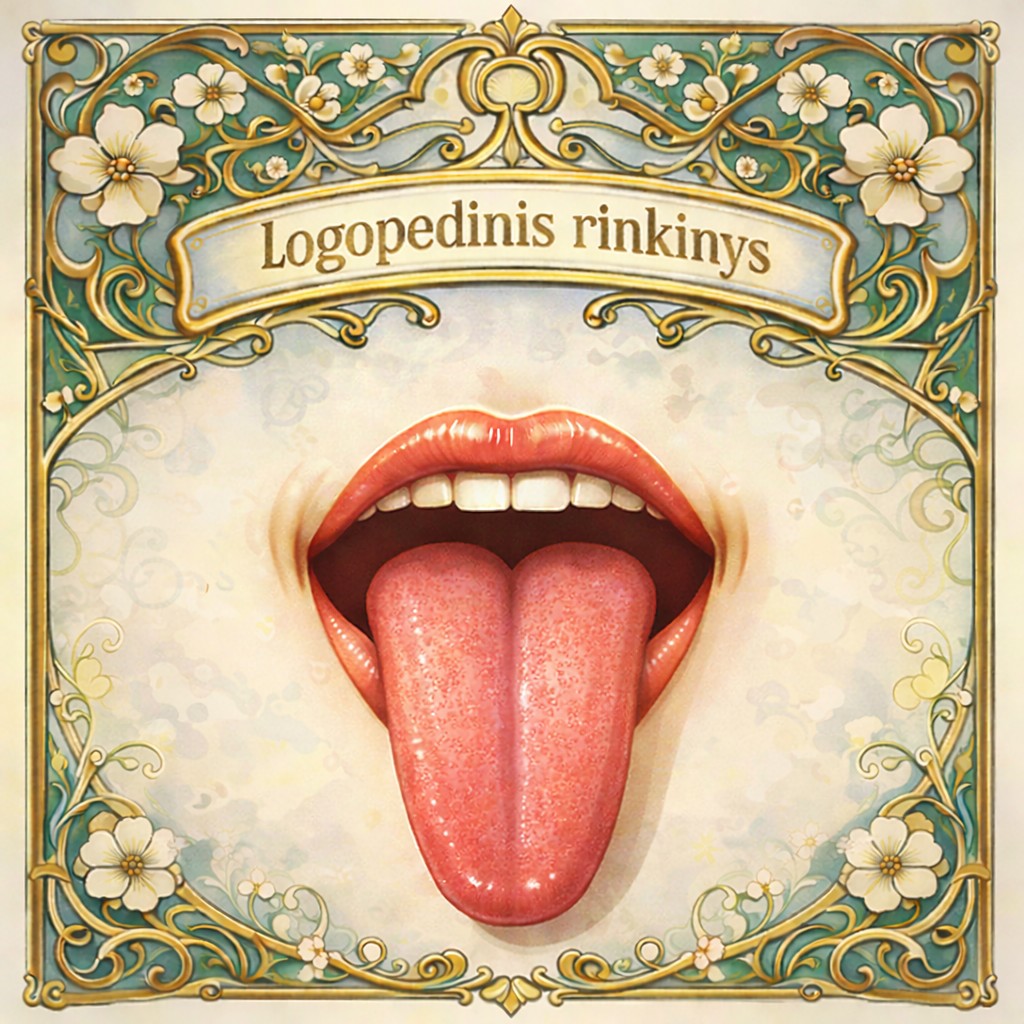 Logopedinių priemonių rinkinys