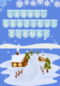 ,,Labas, gražioji žiema" plakatas